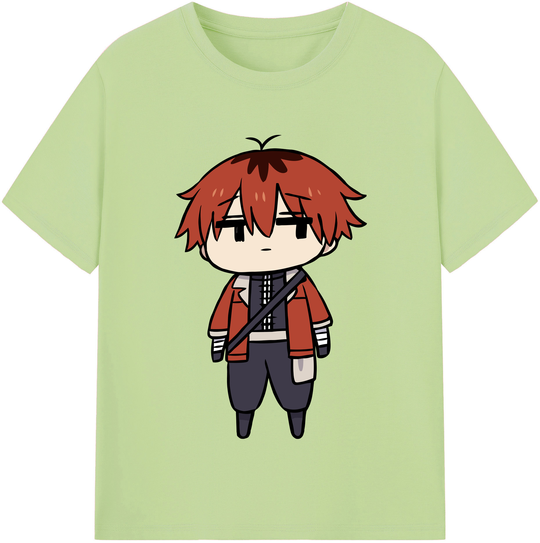 （画像用） 葬送のフリーレン Frieren 綿100％半袖Tシャツ（フロントプリント）